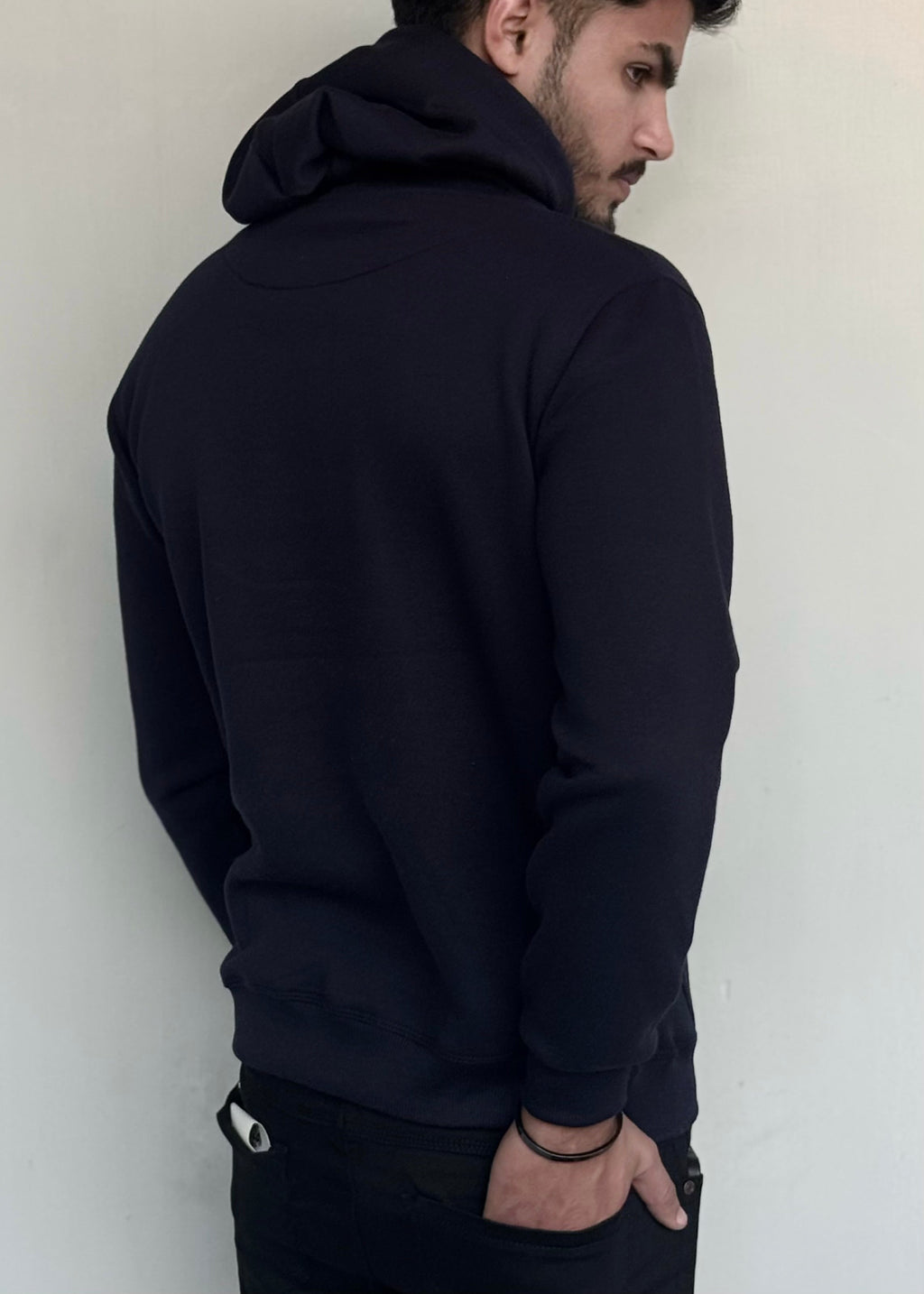 001 COZY CLASSIC FLEECE HOODIE-BLUE